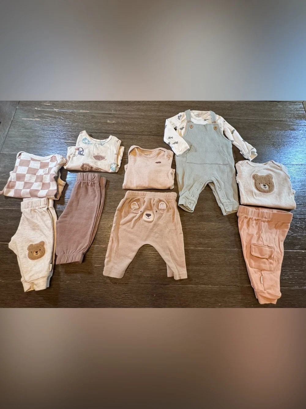 Carter's Neutral & Blush Baby Matching Sets